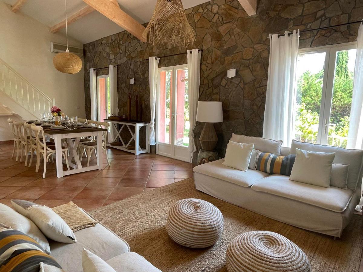 Fantastic Pool Villa 900M To The Beach; With Extravagant Big Garden Sainte-Maxime Eksteriør billede
